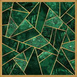 Cuadro Deep Emerald