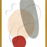 Cuadro Abstraction with gray lines 7