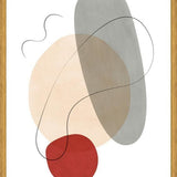 Cuadro Abstraction with gray lines 7