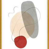 Cuadro Abstraction with gray lines 7