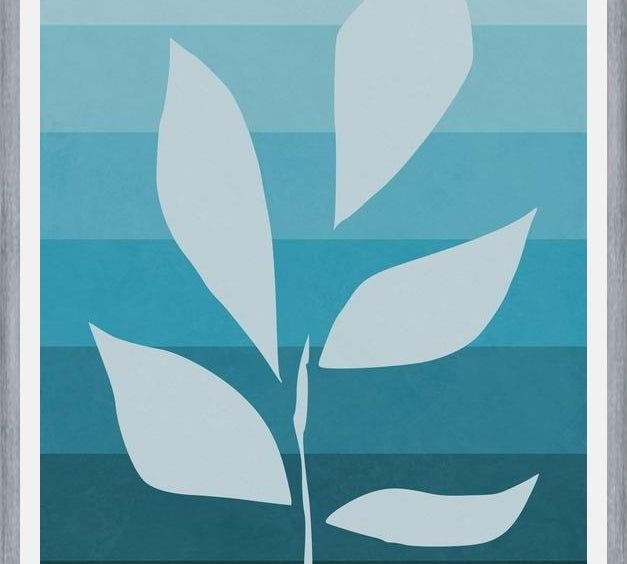 Cuadro Planta Señora Azul