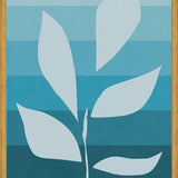Cuadro Planta Señora Azul