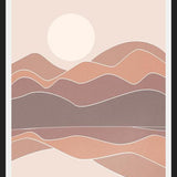 Cuadro Abstract Mountains 9