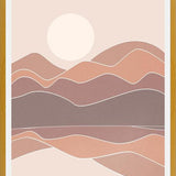 Cuadro Abstract Mountains 9