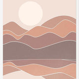 Cuadro Abstract Mountains 9