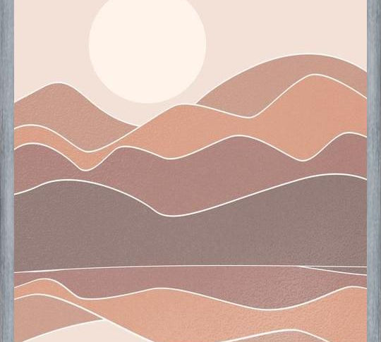 Cuadro Abstract Mountains 9