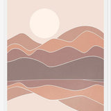 Cuadro Abstract Mountains 9