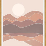 Cuadro Abstract Mountains 9