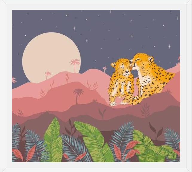 Cuadro Amor en la jungla