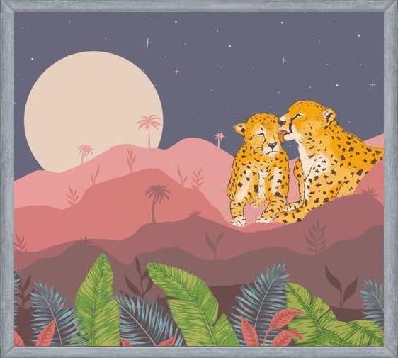 Cuadro Amor en la jungla