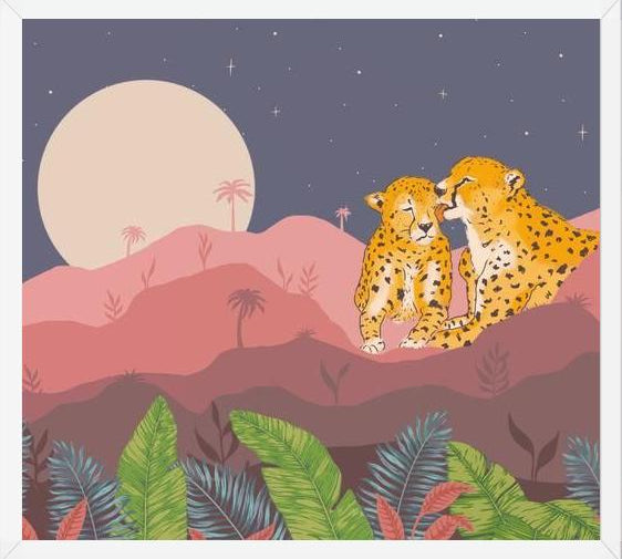 Cuadro Amor en la jungla
