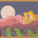 Cuadro Amor en la jungla