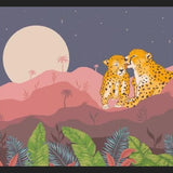 Cuadro Amor en la jungla