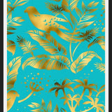 Cuadro Gold Fauna