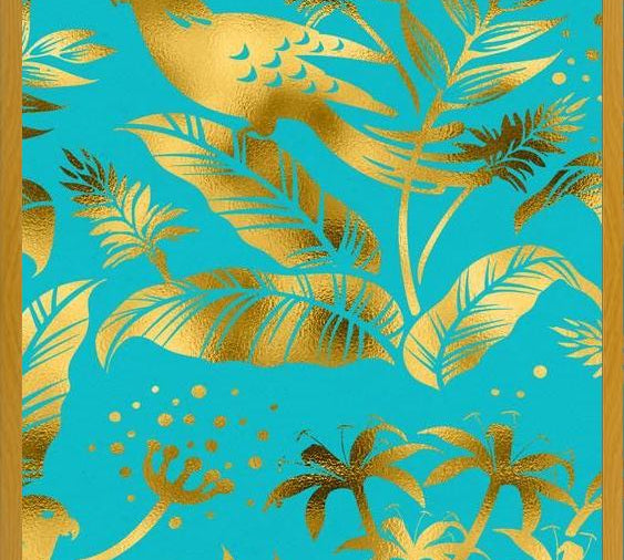 Cuadro Gold Fauna