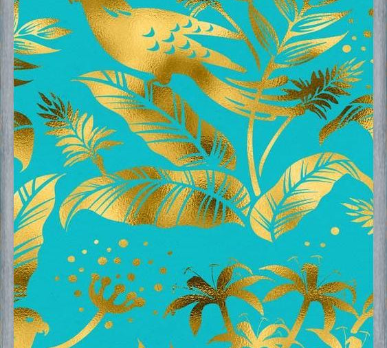 Cuadro Gold Fauna