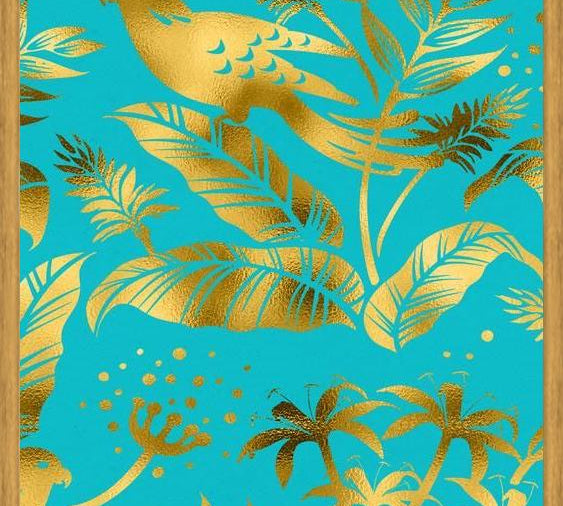 Cuadro Gold Fauna