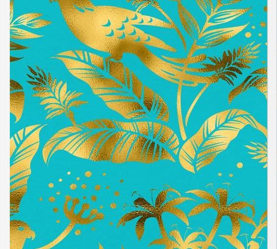 Cuadro Gold Fauna