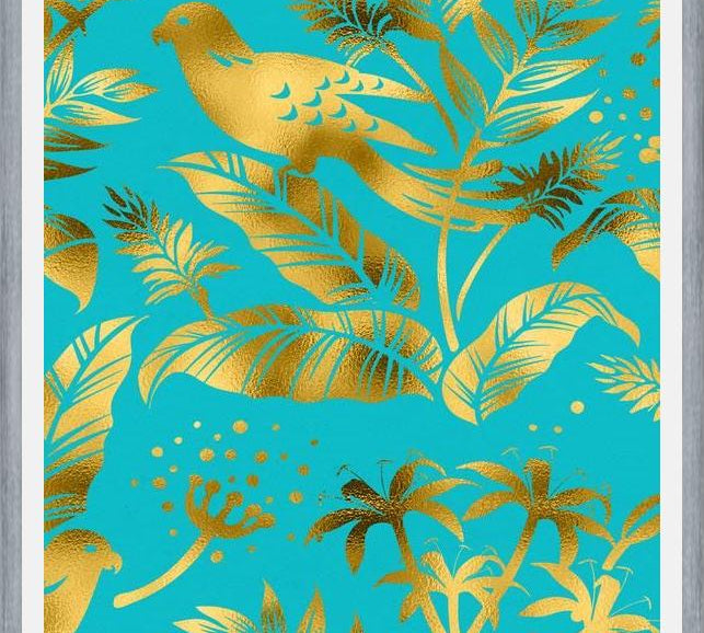 Cuadro Gold Fauna