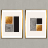 Set de Cuadros Minimal Gold