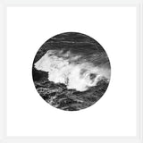Cuadro B&W Waves
