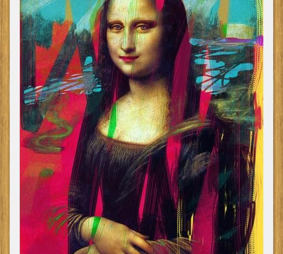 Cuadro Hey Mona!