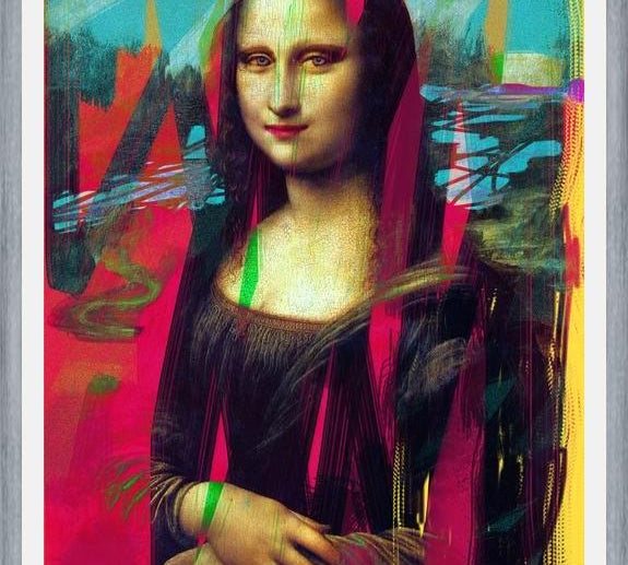 Cuadro Hey Mona!