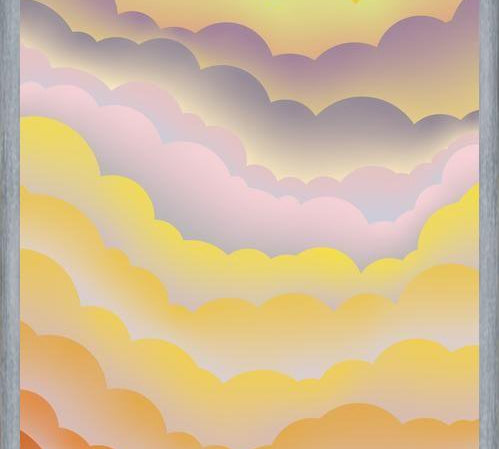 Cuadro Nubes