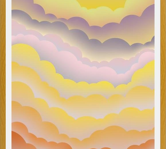 Cuadro Nubes