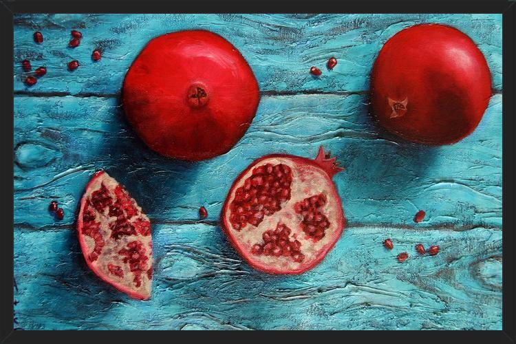 Cuadro Juicy pomegranate