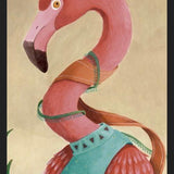 Cuadro Flamenco Rosado