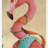Cuadro Flamenco Rosado
