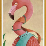Cuadro Flamenco Rosado
