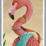 Cuadro Flamenco Rosado