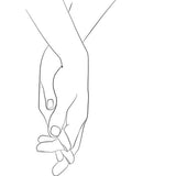 Canvas Hands series - Walk with me