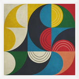 Cuadro Semi Circles