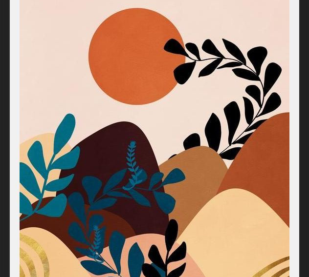 Cuadro A tropical landscape 3
