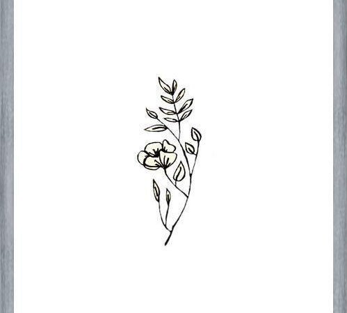 Cuadro Minimalist  flower