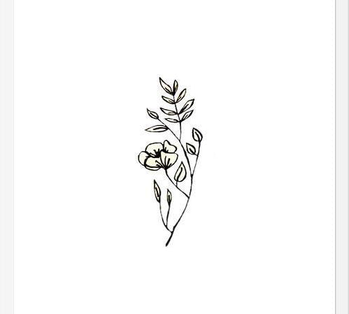 Cuadro Minimalist  flower