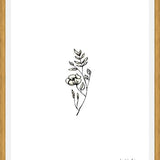 Cuadro Minimalist  flower