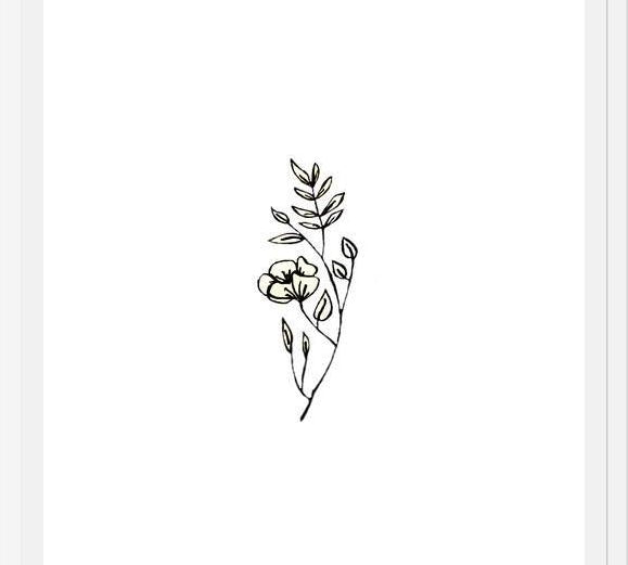 Cuadro Minimalist  flower