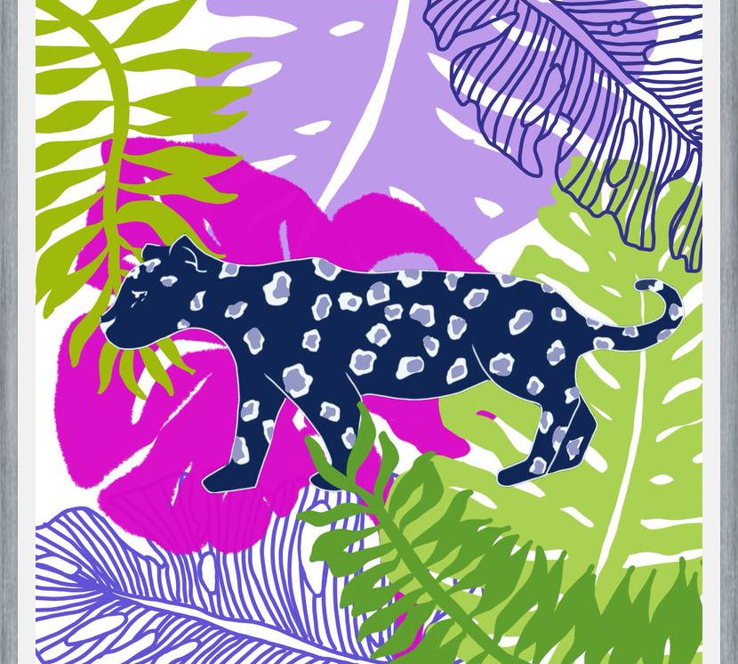 Cuadro Jaguar Amazónico II