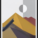 Cuadro Colorful mountains 1