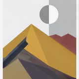 Cuadro Colorful mountains 1