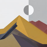 Canvas Colorful mountains 1