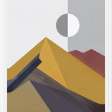 Cuadro Colorful mountains 1