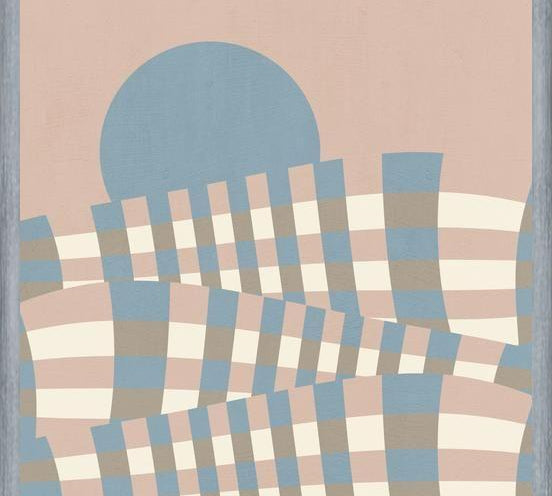 Cuadro Checkerboard Landscape 03