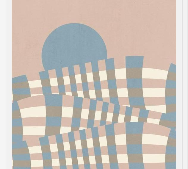 Cuadro Checkerboard Landscape 03