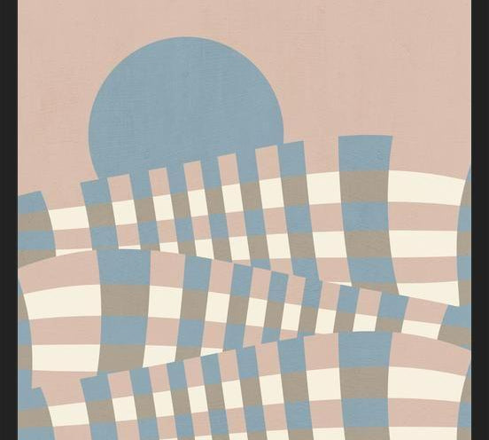 Cuadro Checkerboard Landscape 03