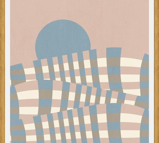 Cuadro Checkerboard Landscape 03